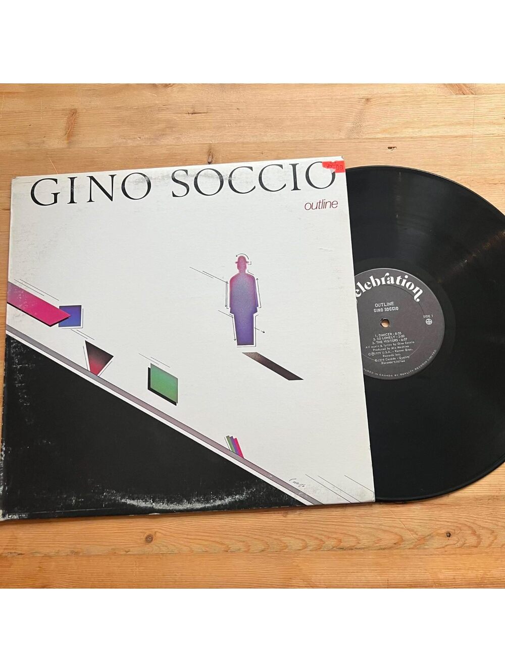 Gino Soccio - Outline 33rpm VG+ VR02